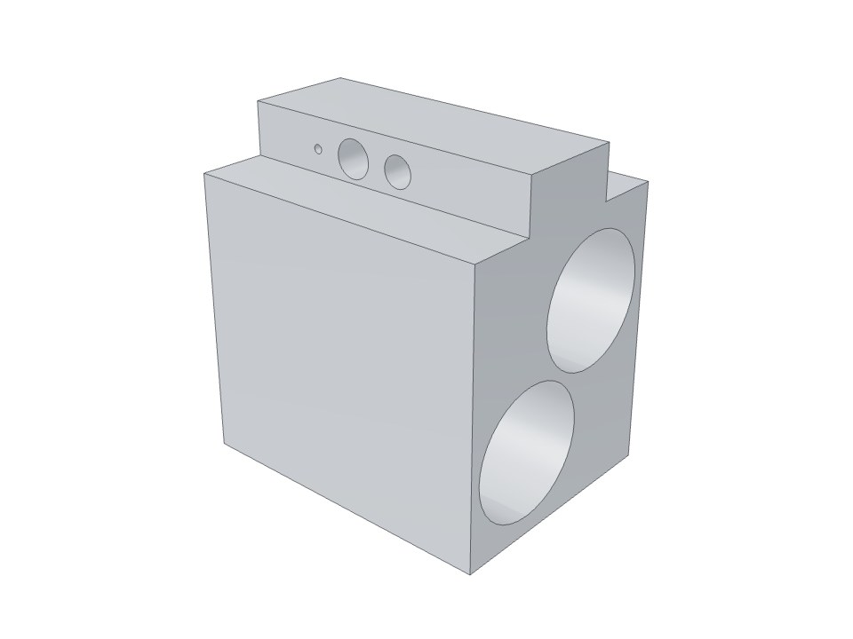 3D model: Component holder, strand gate module, NASA 1004645