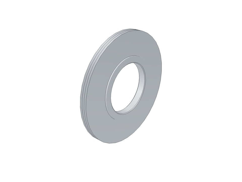 3D model: Oil retaining ring MPST.01.00.13