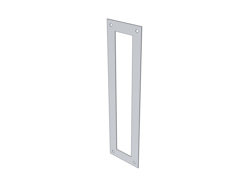 3D model: Upper skirt (sheet metal)