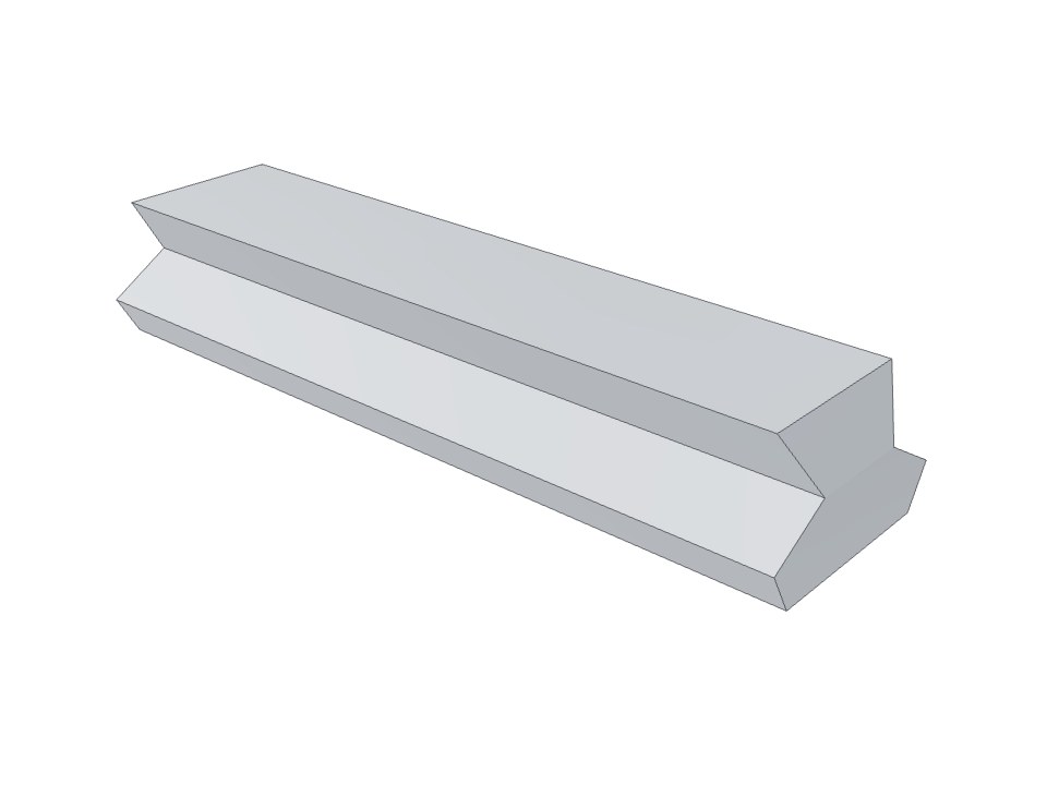 3D model: Nose plate