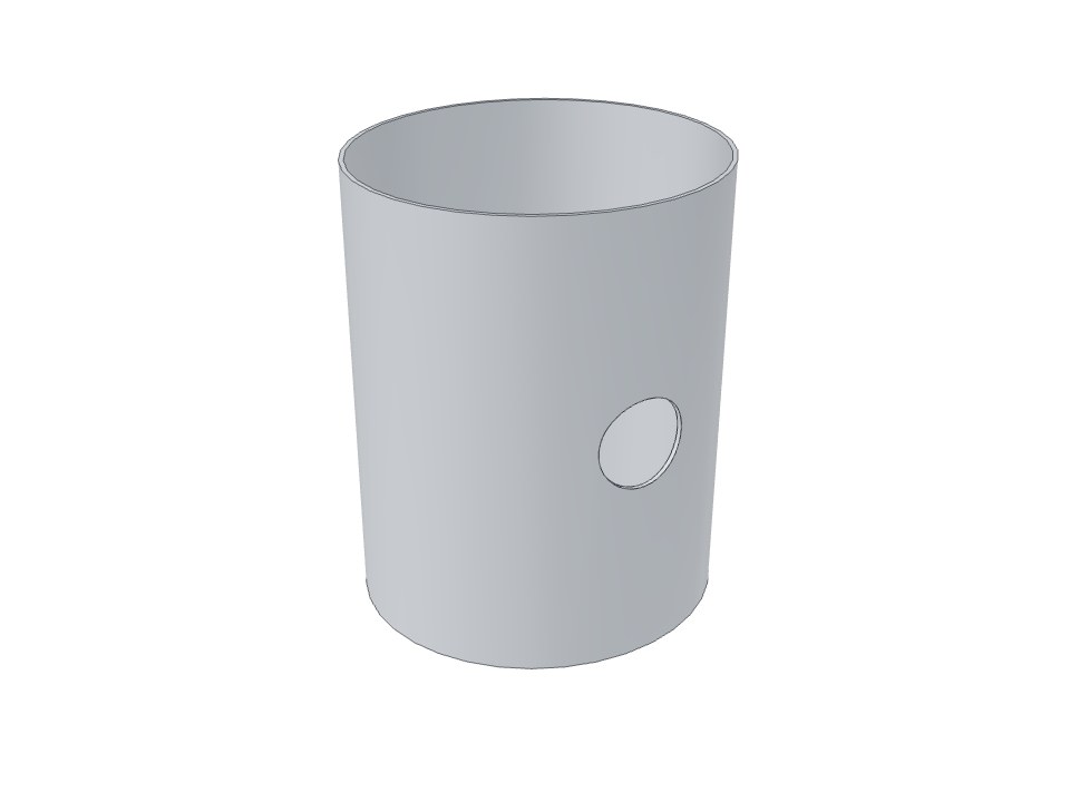 3D model: Shell NW160x200 (vessel), 316L sheet 2 mm