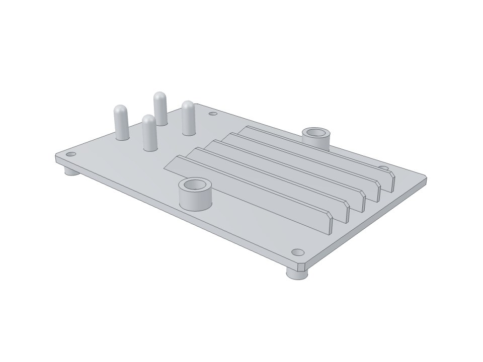 3D model: 827-9999-904 heatsink, top (Rockwell Collins)