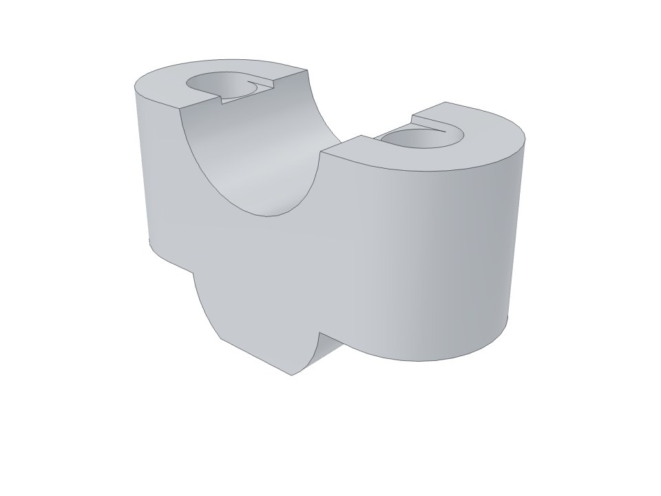 3D model: Spacer (D16T aluminium)